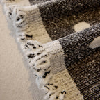Decorative Plush Textured Woven Sofa Cover Throw, Cozy Soft Couch Protector Blanket