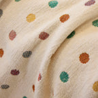 Decorative Plush Textured Woven Sofa Cover Throw, Cozy Soft Couch Protector Blanket
