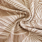 Tropical Botanical Leaf Texture Furniture Protector Blanket Soft Breathable Sofa Cover