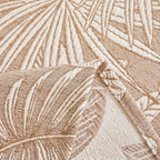 Tropical Botanical Leaf Texture Furniture Protector Blanket Soft Breathable Sofa Cover