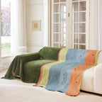 Soft Jacquard Sofa Cover for Dogs, Boho Chenille Sofa Slipcover for Pets Washable