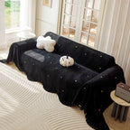 Soft Jacquard Sofa Cover for Dogs, Boho Chenille Sofa Slipcover for Pets Washable
