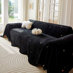 Soft Jacquard Sofa Cover for Dogs, Boho Chenille Sofa Slipcover for Pets Washable