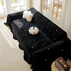 Soft Jacquard Sofa Cover for Dogs, Boho Chenille Sofa Slipcover for Pets Washable