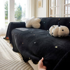 Soft Jacquard Sofa Cover for Dogs, Boho Chenille Sofa Slipcover for Pets Washable