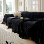Soft Jacquard Sofa Cover for Dogs, Boho Chenille Sofa Slipcover for Pets Washable