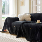 Soft Jacquard Sofa Cover for Dogs, Boho Chenille Sofa Slipcover for Pets Washable
