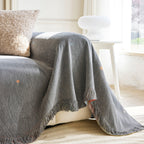 Soft Jacquard Sofa Cover for Dogs, Boho Chenille Sofa Slipcover for Pets Washable