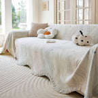 Soft Jacquard Sofa Cover for Dogs, Boho Chenille Sofa Slipcover for Pets Washable