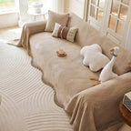 Soft Jacquard Sofa Cover for Dogs, Boho Chenille Sofa Slipcover for Pets Washable