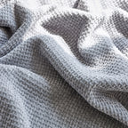 Chenille Thickened Solid Couch Blanket Throws, Reversible Couch Covers for Sectional Couches