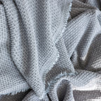 Chenille Thickened Solid Couch Blanket Throws, Reversible Couch Covers for Sectional Couches