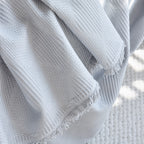 Textured Chenille Sofa Cover Throw, Soft Washable Couch Blanket Protector for Pets
