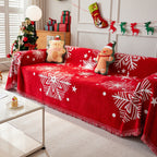 Cozy Chenille Couch Cover Blanket, Non Slip Sofa Cover, Furniture Covers for Pets