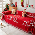 Cozy Chenille Couch Cover Blanket, Non Slip Sofa Cover, Furniture Covers for Pets