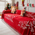 Cozy Chenille Couch Cover Blanket, Non Slip Sofa Cover, Furniture Covers for Pets
