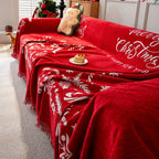 Cozy Chenille Couch Cover Blanket, Non Slip Sofa Cover, Furniture Covers for Pets