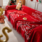 Cozy Chenille Couch Cover Blanket, Non Slip Sofa Cover, Furniture Covers for Pets