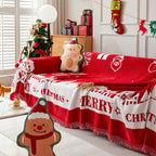 Cozy Chenille Couch Cover Blanket, Non Slip Sofa Cover, Furniture Covers for Pets