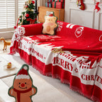 Cozy Chenille Couch Cover Blanket, Non Slip Sofa Cover, Furniture Covers for Pets