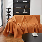 Waterproof Waffle Lattice Sofa Throw, Sofa Towel Cover for Couches, Simple Sofa Cover Blanket