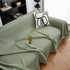 Waterproof Waffle Lattice Sofa Throw, Sofa Towel Cover for Couches, Simple Sofa Cover Blanket