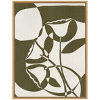 Sylvie Bound by Beauty 9 Framed Canvas by Shatha Al Dafai