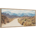 Alabama Hills California by Laura Evans Framed Canvas Wall Art Print