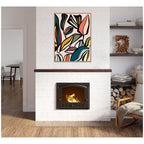 Fanciful Ficus Expansion by Alicia Bock Framed Canvas Wall Art Print
