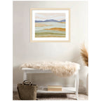 Framed Art Dreamy Hillscape by Nikita Jariwala