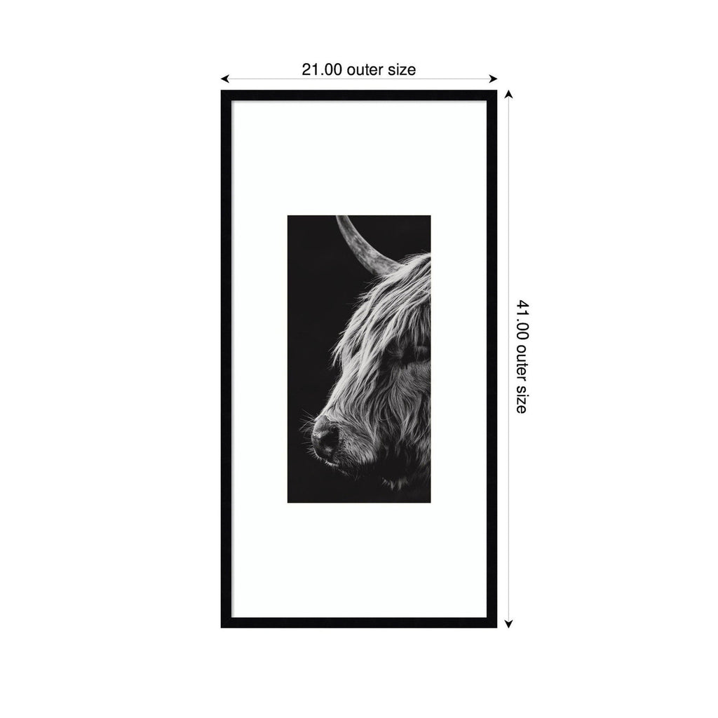 Scottish Highland by Crystal Lynn Collins Framed Wall Art Print