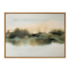 Sylvie Tranquil Meadows Framed Canvas by Amy Lighthall