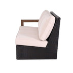 Delano 5-Piece Wicker Sectional Sofa Set