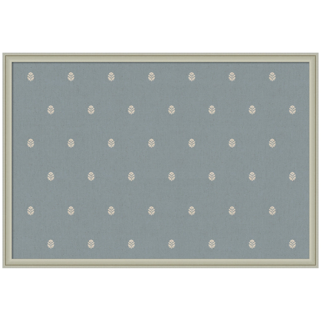 Pinboard Blue Botanical Block Print