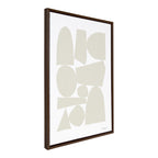 Sylvie Constructed II Neutral Framed Canvas by Statement Goods