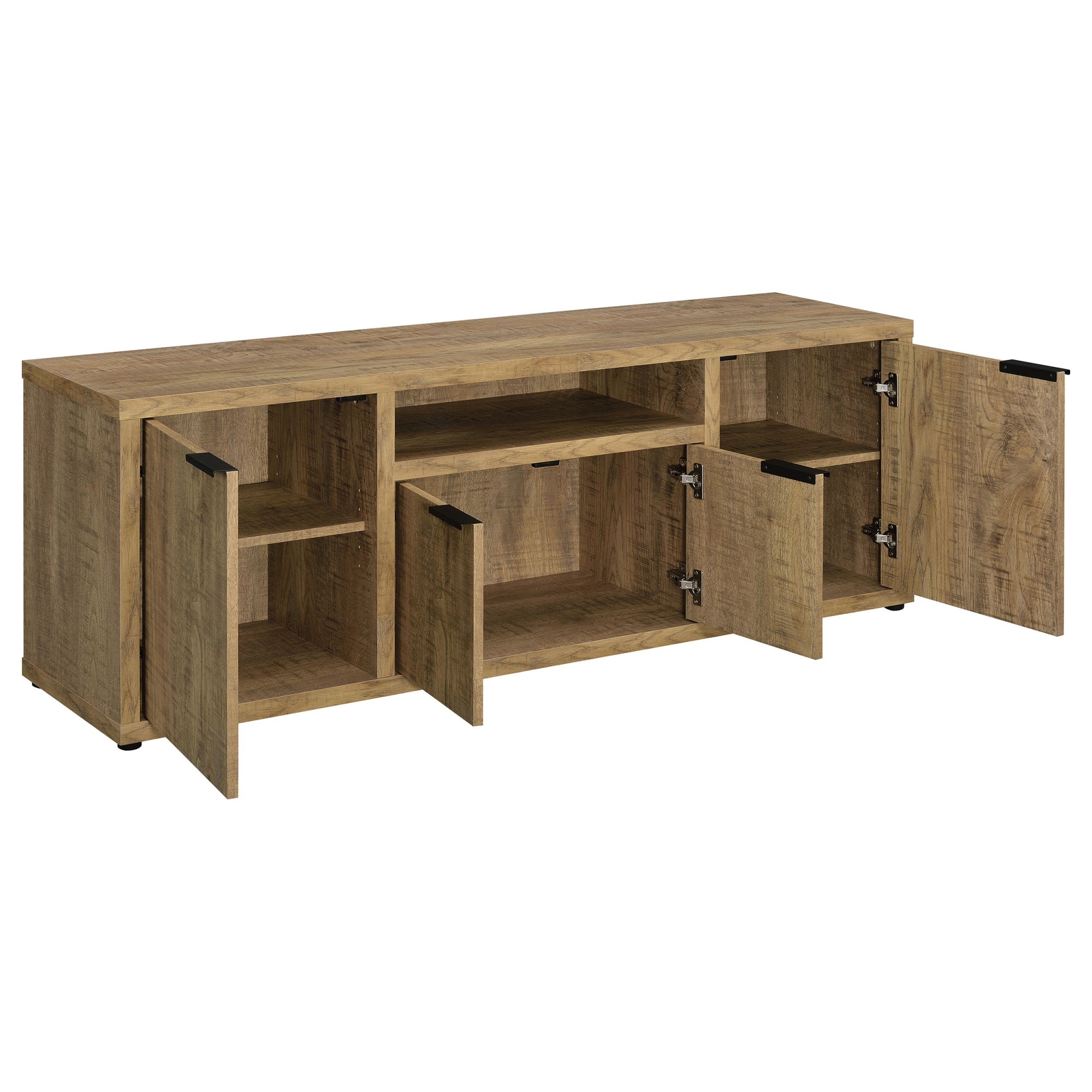 Coaster Home Furnishings Tabby 4-Door Engineered Wood 60" Tv Stand Mango