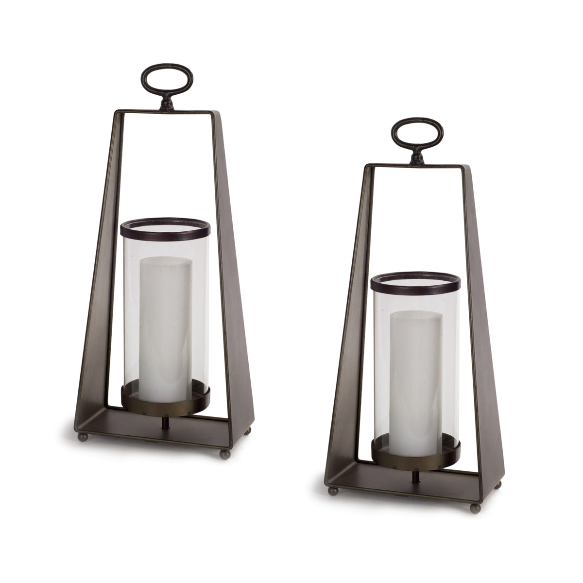 Metal Candle Holder (Set of 2)