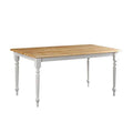 FARMHOUSE TABLE [WHT/NAT]