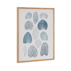 Gallery Abstract Coastal Blue Coral Print by The Creative Bunch Studio