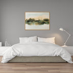Sylvie Tranquil Meadows Framed Canvas by Amy Lighthall