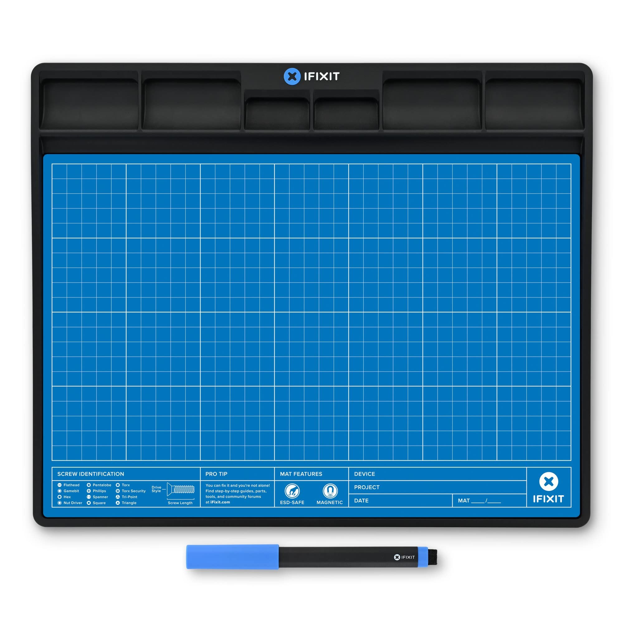 Ifixit Fixmat - Magnetic Electronic Repair Screws And Parts Organizer