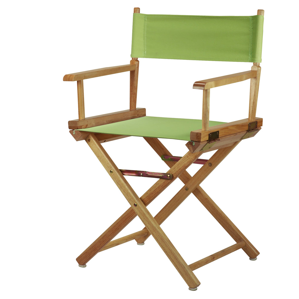 Casual Home 200-00/021-72 Director Chair 18&quot; - Classic Height Natural Frame/Lime Green Canvas