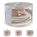 ComfortKeeper 1 Pack Hat Storage Box with Clear Window, Holds up to 7 Caps Cowboy Hat Organizer Bag for Closet for Wide Brim Hat