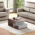 Godrej Interio Ewa Engineered Wood Coffee Table, Center Table For Living Room (1Year Warranty, Brown, Particle Board)
