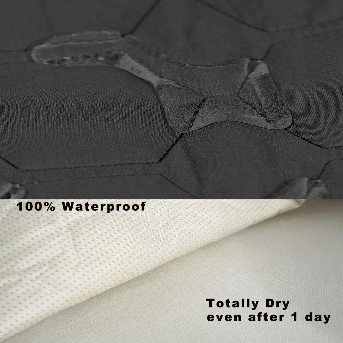 Rbsc Home 30 Inch Recliner Cover 100% Waterproof Anti-Slip Large Recliner Slipcovers For Pets, Dogs, Cats And Kids,Washable Prot