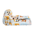 Fresh From Loom All Seasons Collection Single Bed Blanket For Kids |Cartoon Printed Dohar For Kids Boy & Girls| Glace Cotton Sof