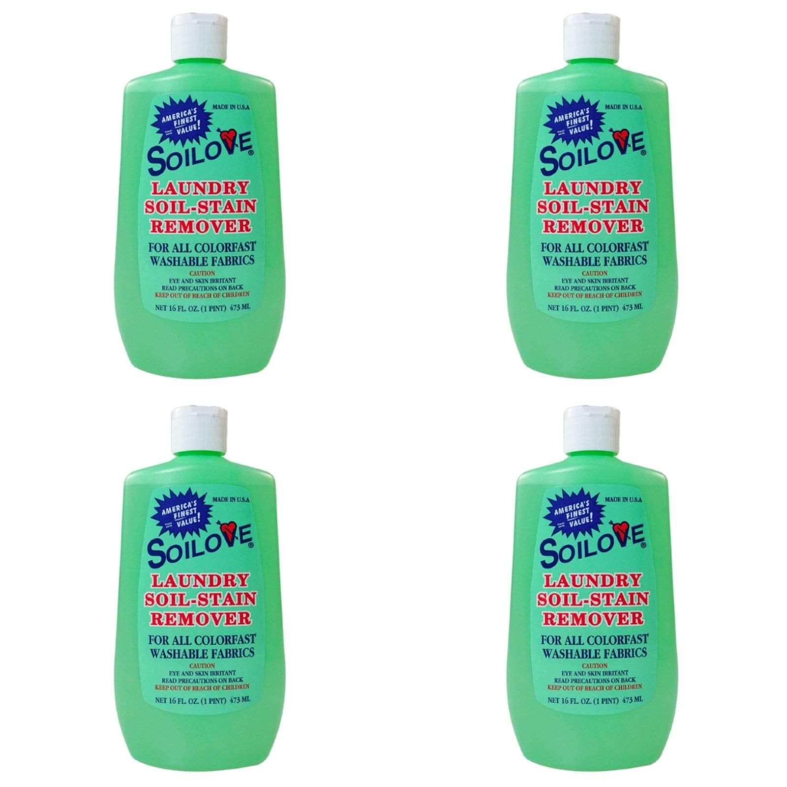 America'S Finest Products Soilove Soil/Stain Remover, 16 Oz - 4-Pack