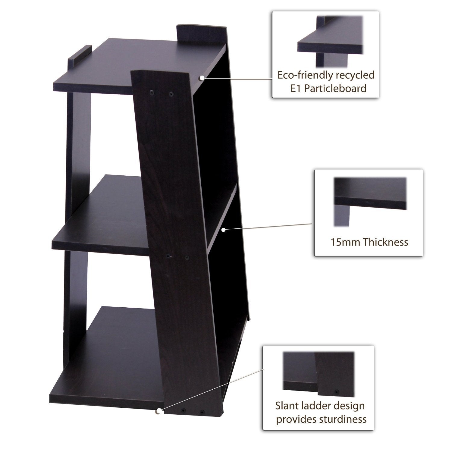 Furinno Hidup Tropika Medium Ladder Shelf - Thumbnail 3