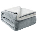 Nanpiper Sherpa Blanket Twin Thick Warm Blanket For Winter Bed Super Soft Fuzzy Flannel Fleece/Wool Like Reversible Velvet Plush