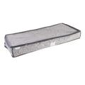Laura Ashley Non-Woven Bed Storage Bag  Foldable  Bedroom Storage  Zippered Top  Almeida Dove Grey